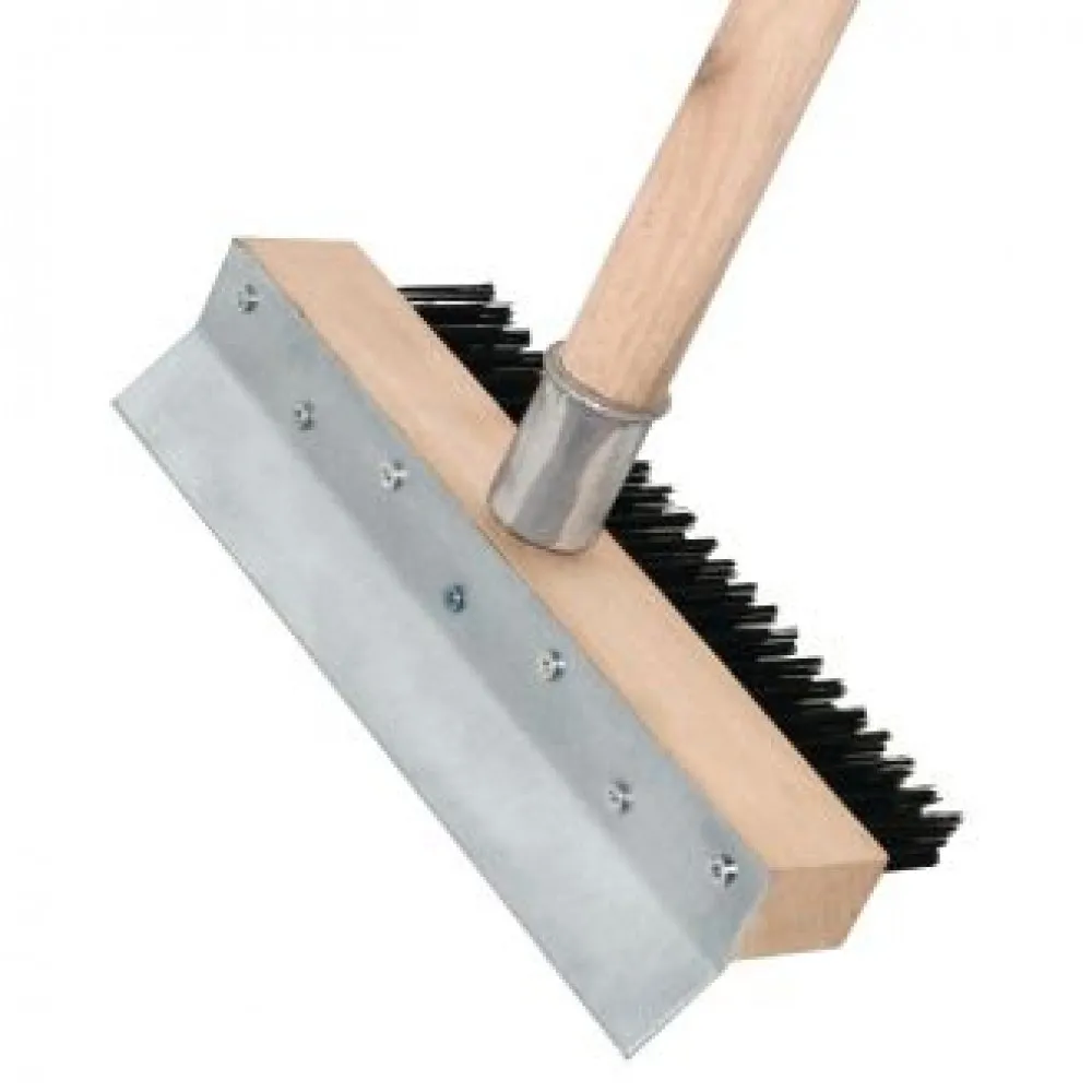 Vogue Pizza Oven Brush - 965mm 38 Head''