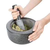 Vogue Pestle & Mortar Granite - 200mm Dia