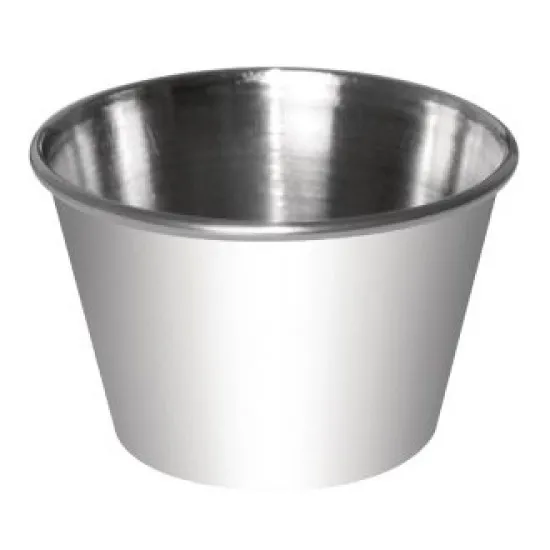 Sauce Cup St/st - 70ml 2.5oz (box 12)