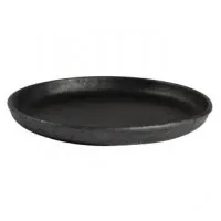 Olympia Cast Iron Sizzle Platter - 220mm 8 1/2 (cc311)''