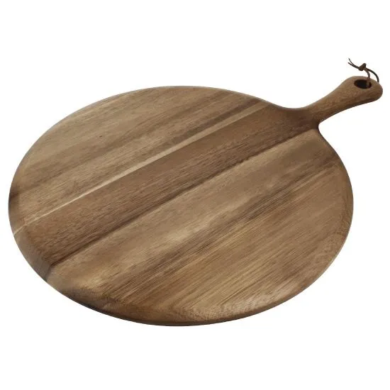 Acacia Paddle Board Round with Handle