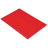 Hygiplas Thick H/d Red Chopping Board Large 600x450x25mm