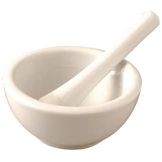 Vogue Porcelain Pestle & Mortar - 4.5''
