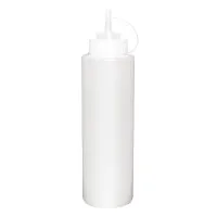 Squeeze Bottle Clear 8oz