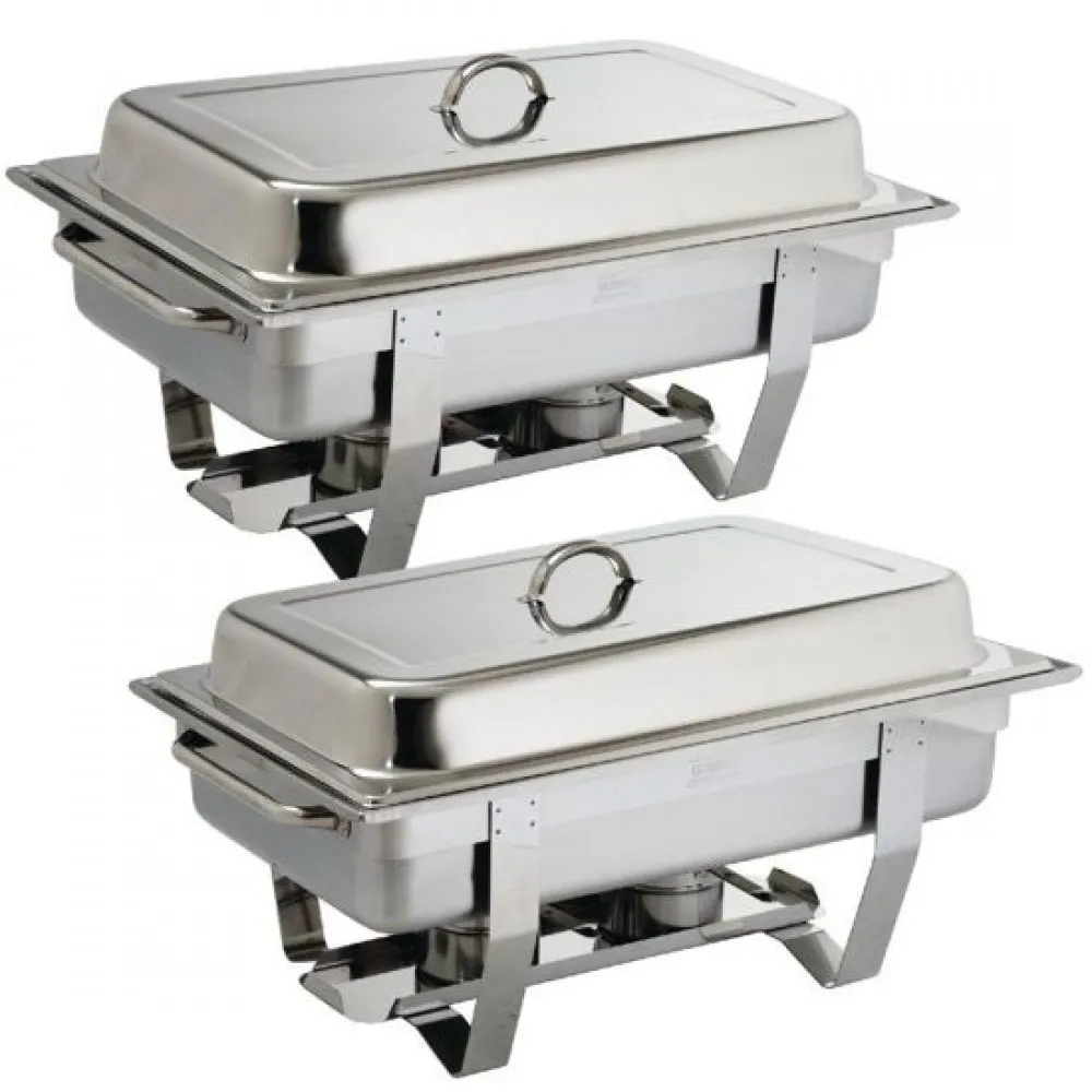 Milan Chafer Set Twin Pack Offer Gn - 1/1