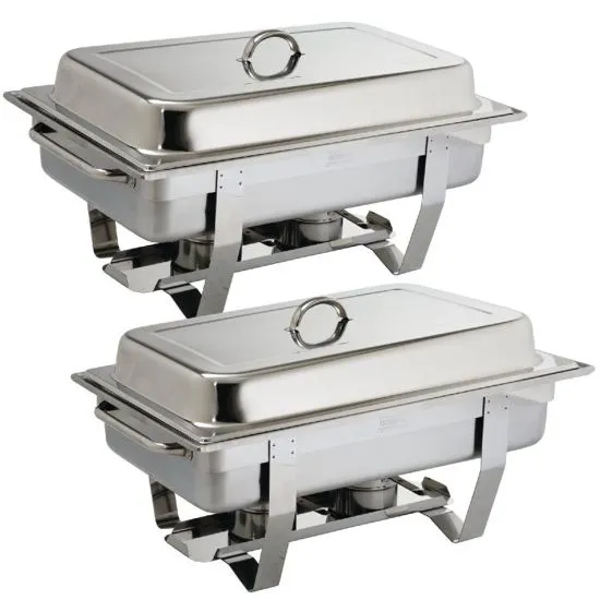Milan Chafer Set Twin Pack Offer Gn - 1/1