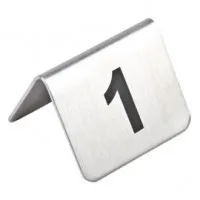 Table Numbers Set 21-30 St/st