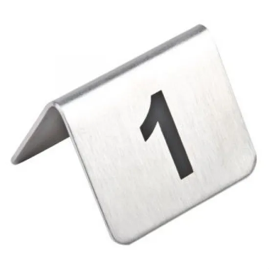 Table Numbers Set 31-40 St/st