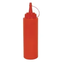 Vogue Squeeze Sauce Bottle Red - 35oz