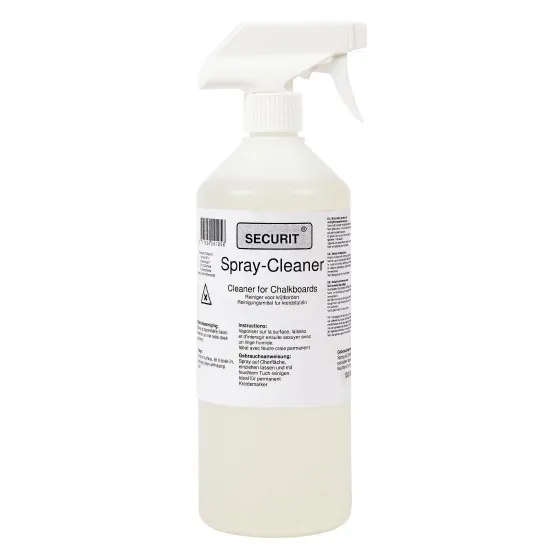 Securit Chalkboard Cleaner - 750ml in Spray Bottle