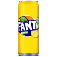 Fanta Lemon Cans 330ml X 24 Drs